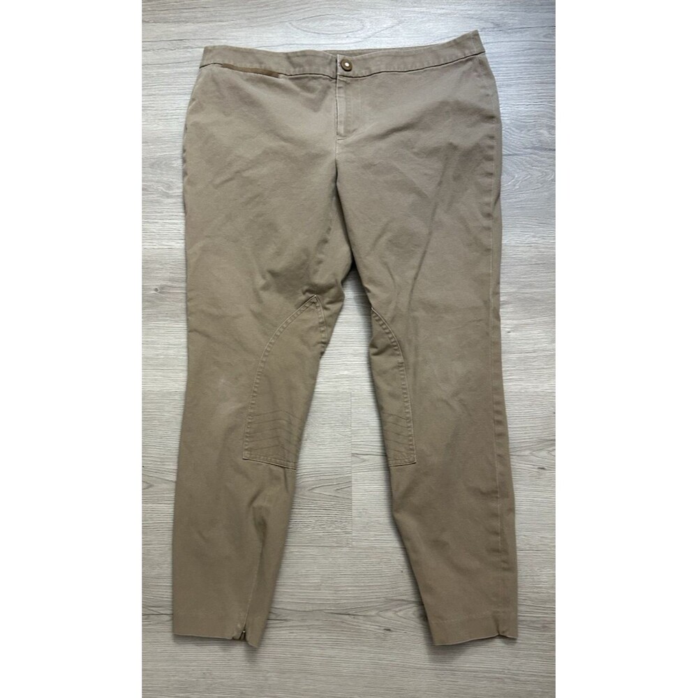 Lauren Ralph Lauren Women  Beige Tan Jodhpurs Equestrian Riding Pants size 12